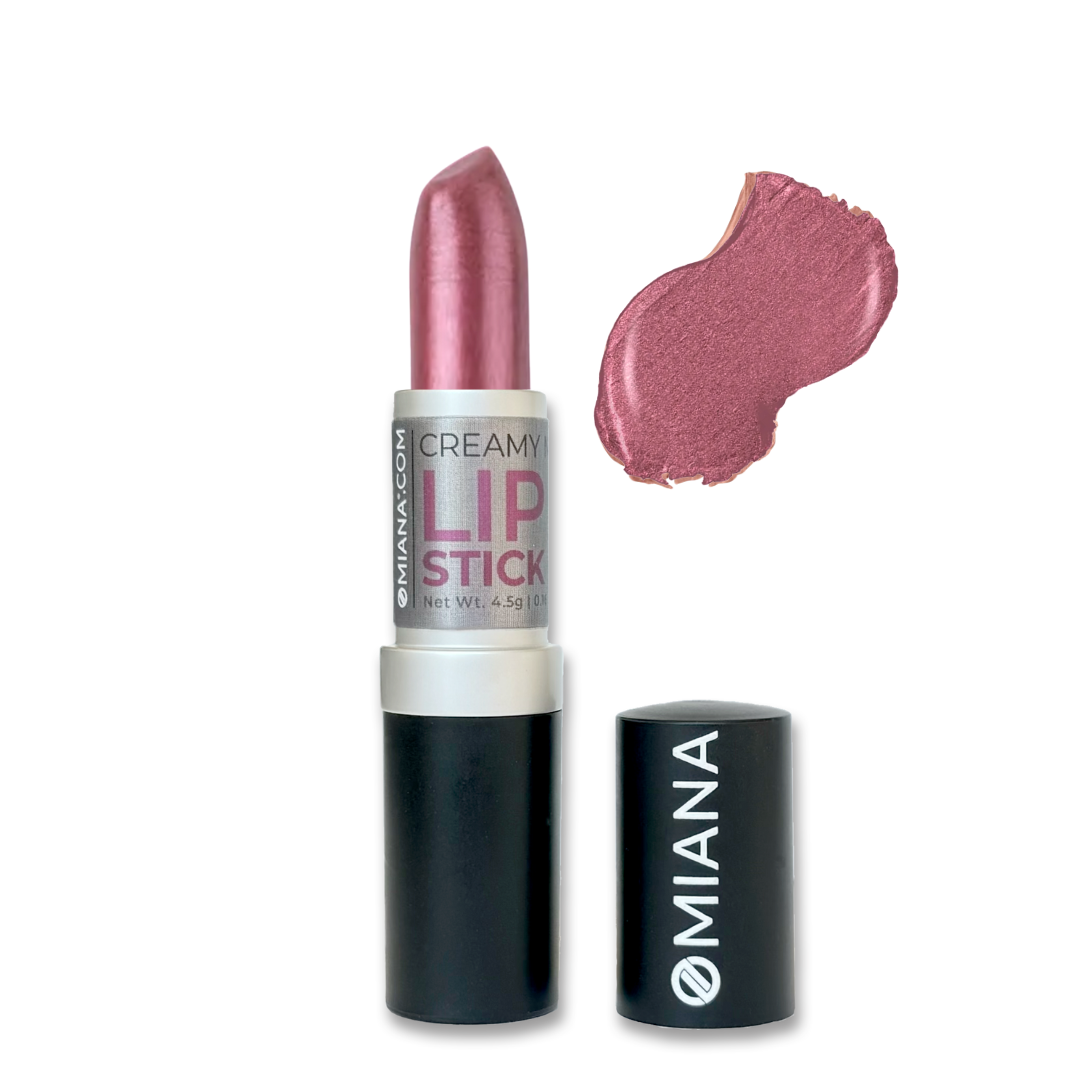 Creamy Mineral Lipstick - Titanium Dioxide-Free + Mica-Free Options!