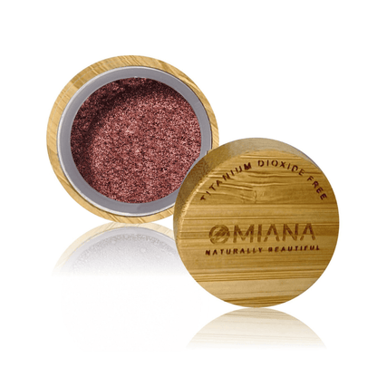 Omiana Beauty Eyeshadow Currant Loose Powder Two-Ingredient Shimmer Eyeshadow  - No Titanium Dioxide, Zinc Oxide, Clay, & More!